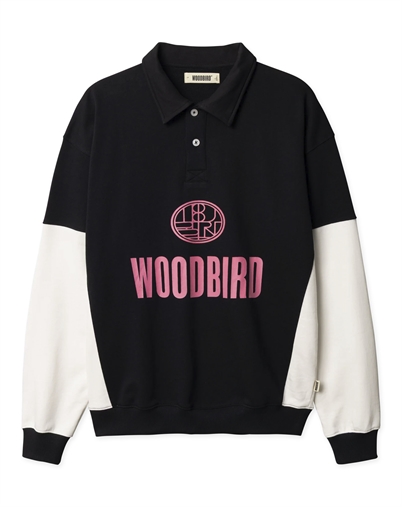 Woodbird - WBLoke Sport Sweat Polo - Black 